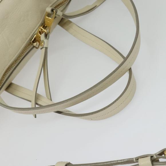 LOUIS VUITTON Monogram Empreinte Lumineuse PM Bag 2way White M93411 Auth ep10722 - Picture 7 of 16